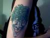 The Joker tattoo