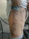 before shading tattoo