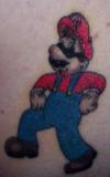 Mario tattoo