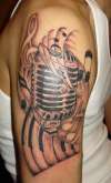 Microphone + tattoo