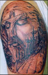 CHRIST BY OCAMPO tattoo