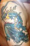 My completed Dragon tattoo