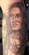 Pocahontas tattoo
