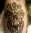 awesome skull tattoo