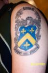 Celtic Crest tattoo