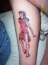 Sailor Jerry Pinup Girl tattoo