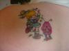 Rainbow Brite and I.Q. the Sprite tattoo