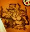 angelDevil for my daughter tattoo