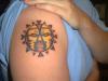 Jarred's Sun tattoo