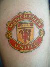 Manchester United Badge tattoo